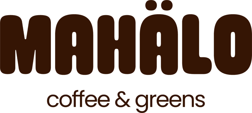 Mahalo Coffee & Greens Logo